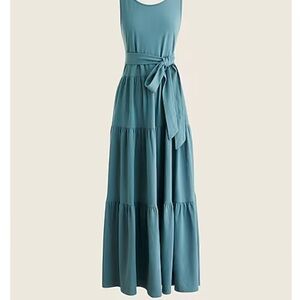 J.Crew broken-in tiered maxi dress